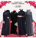 Pack of 4 Trendy Abaya
