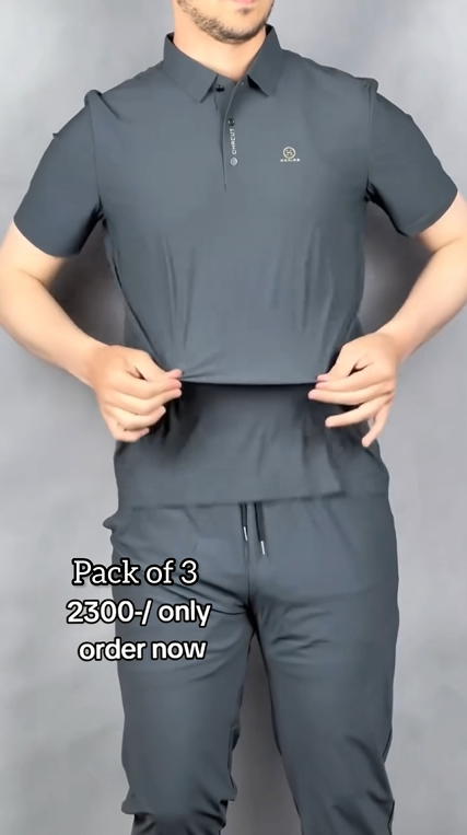 PACK OF 3 Men's Summer Track Suits