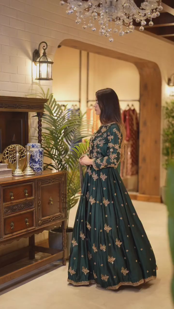 Anarkali Embroidery Frock