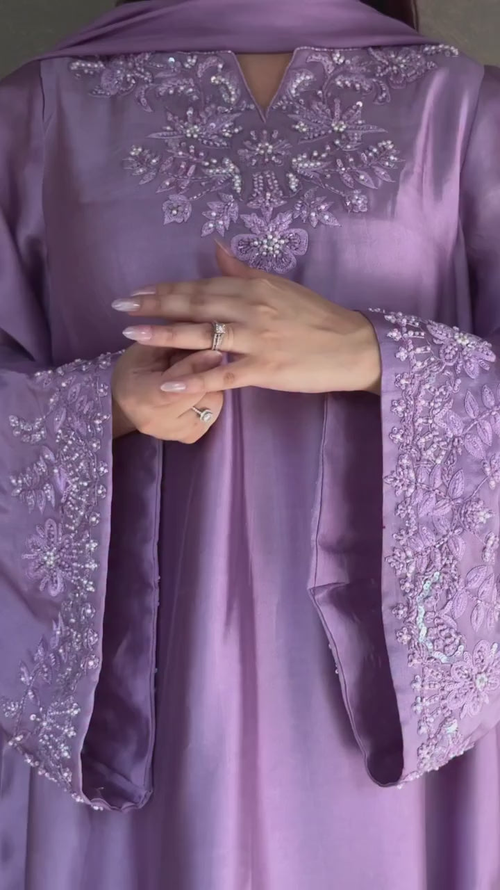 Long 3Pcs Kaftan Dress