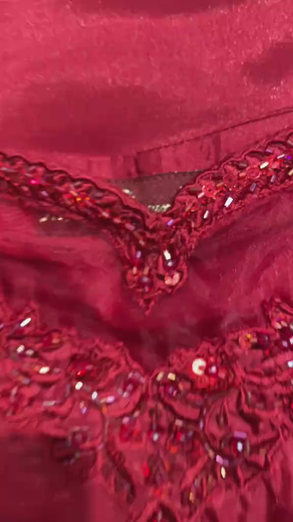 Shine Embroidery Dress