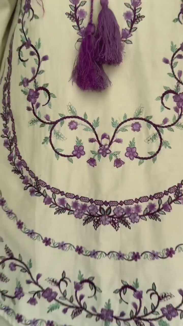Beautiful Embroidery Work Suit